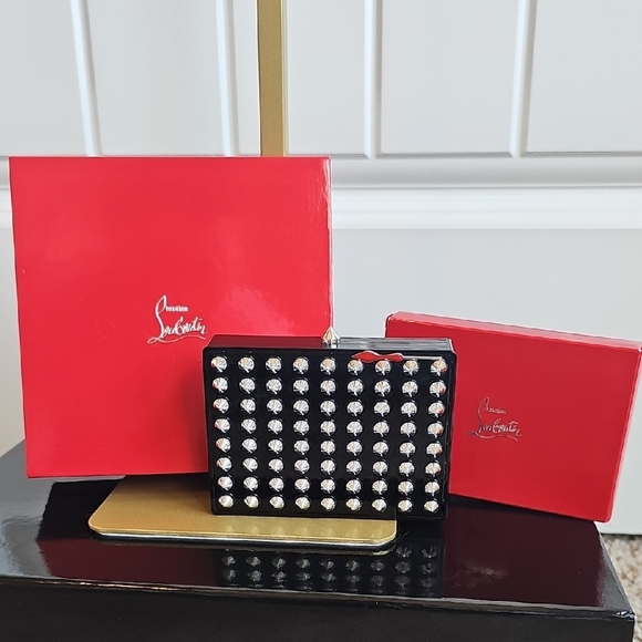 Christian Louboutin NWT Abracadabra La Palette Refillable Case W/ Blush Insert - Picture 1 of 6